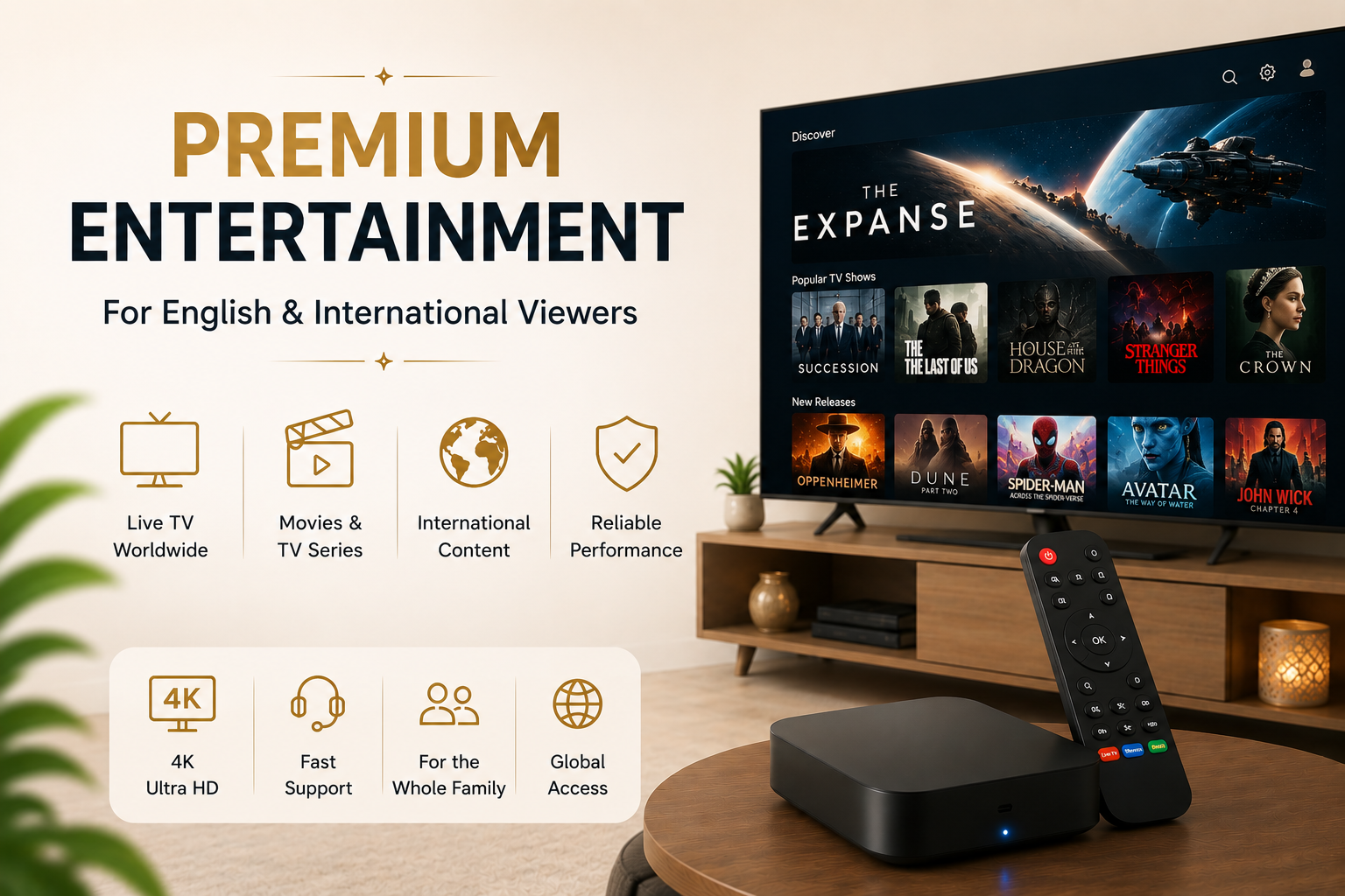 premium tv box