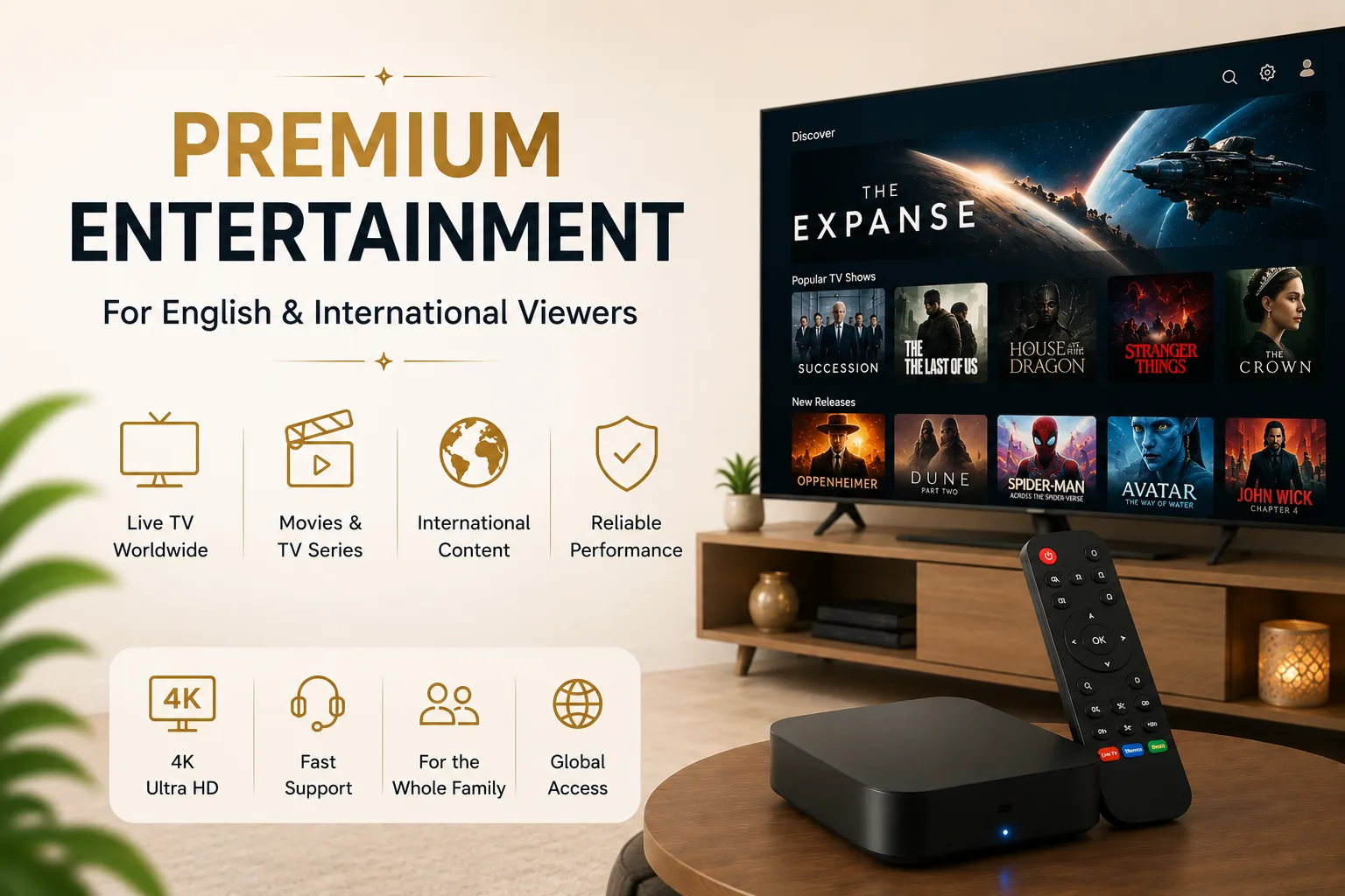 premium tv box